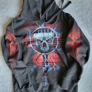 Skull Graphic Men's Hoodie